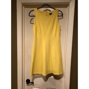 Ann Taylor Petite Yellow Dress